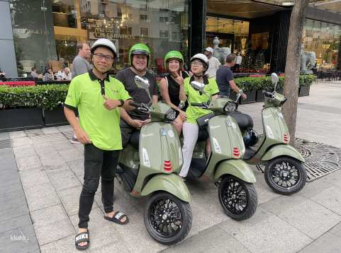 Private Tour on Vespa Scooter | Saigon Local Street Food After Dark and Craft Beer Tour (From Ho Chi Minh City)