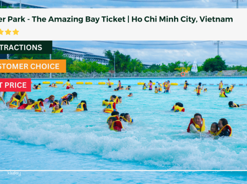 Water Park - The Amazing Bay Ticket | Ho Chi Minh City, Vietnam