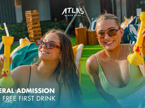 Atlas Beach Club Admission Ticket in Canggu, Bali | Indonesia