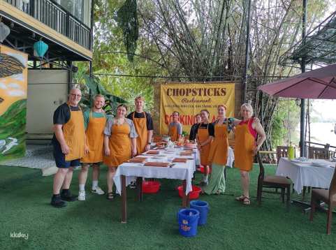 Private Tour | Chopsticks Riverside Cooking Class with Wet Market Experience (Vietnamese, English, Korean, Japanese, Chinese Tour Guide) | Nha Trang