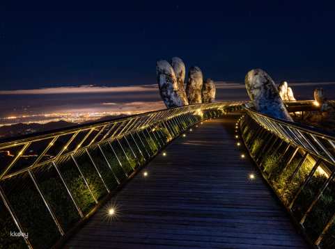 Ba Na Hills And Golden Bridge By Night with Buffet Dinner and Round-trip Transfer from Da Nang | Vietnam