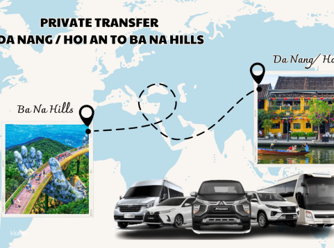 Private Transfer | Da Nang / Hoi An to Ba Na Hills With Afternoon and Nighttime Service