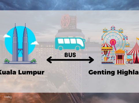 Kuala Lumpur to Genting Highlands SkyAvenue Shuttle Bus | Malaysia