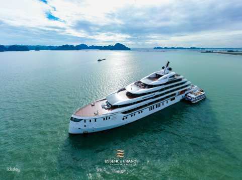 2D1N | Luxury 6-stars Cruise Trip in Ha Long Bay UNESCO World Heritage Site (Instant Confirmation): Optional Limousine Bus Round-trip Transportation via New Expressway (From Hanoi / Halong) | Vietnam