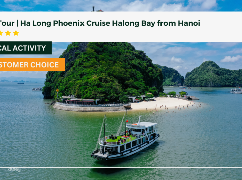 Day Tour | Ha Long Phoenix Cruise Halong Bay from Hanoi