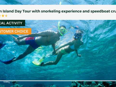 Cham Island Day Tour with snorkeling experience and speedboat cruise