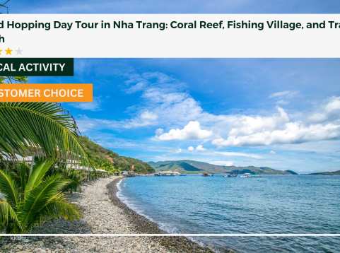 Island Hopping Day Tour in Nha Trang: Coral Reef, Fishing Village, and Tranh Beach