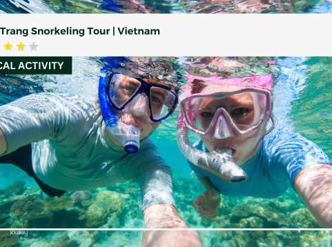 [BUY 2 GET 1] Nha Trang Snorkeling Tour | Vietnam