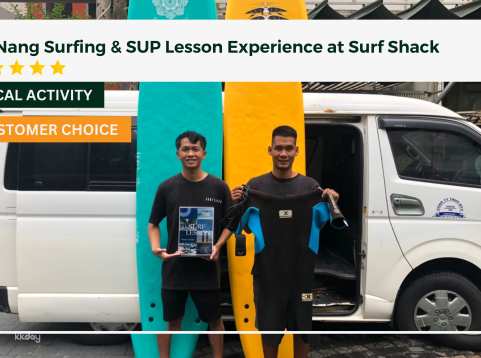 Da Nang Surfing & SUP Lesson Experience at Surf Shack