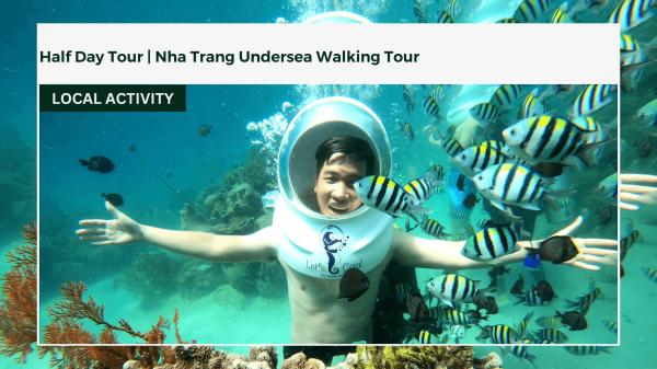 ทัวร์ครึ่งวัน | ทัวร์เดินใต้ทะเลญาจาง