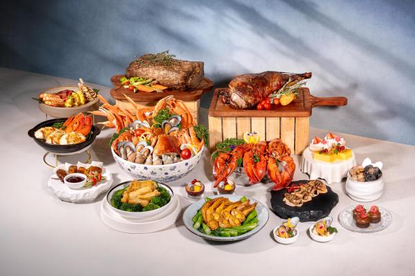 灣仔|六國酒店 Gloucester Luk Kwok Hong Kong|Le Menu|華麗盛宴‧自助晚餐|果漾花語下午茶自助餐|半自助午餐|美式自助早餐