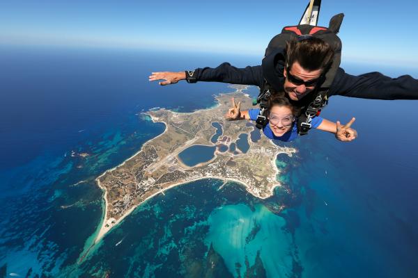 Rottnest Island Tandem Skydive from Perth | Western Australia