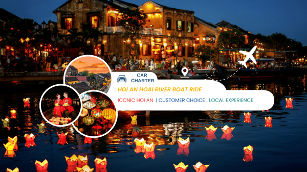 [Flash sale 10% OFF] Hoi An Hoai River Boat Ride and Optional Hoi An Ancient Town Ticket