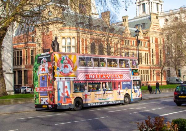 Double-Decker Bus Afternoon Tea Experience in London