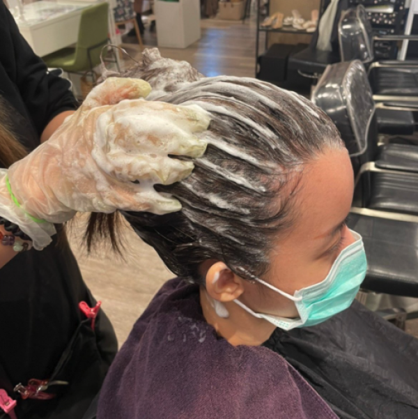 台北西門町|台式洗髮|小橘子美甲美睫