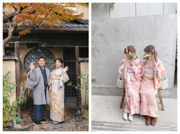 兼六園徒歩10分|きものレンタルwargo金沢香林坊店 着物/浴衣レンタル 簡単ヘアアレンジ+かんざし付き