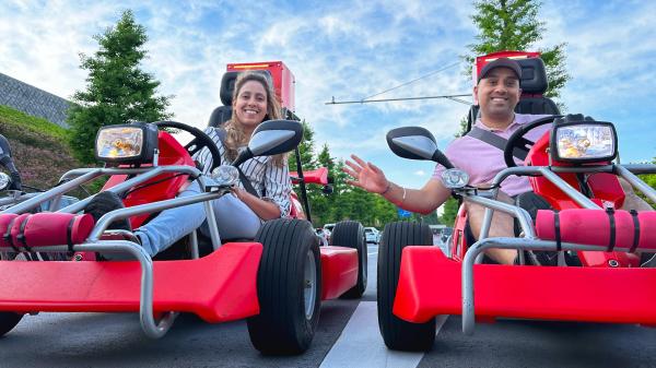 官方街头卡丁车体验涩谷周边的卡丁车体验,并有英语导游的全程支持