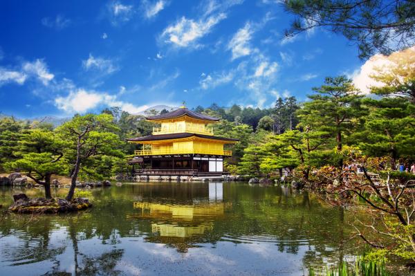 【京都日帰りツアー】金閣寺、清水寺、京都抹茶体験または平安神宮(いずれか1つ選択)、東天王岡崎神社 |大阪または京都で乗り降り可能