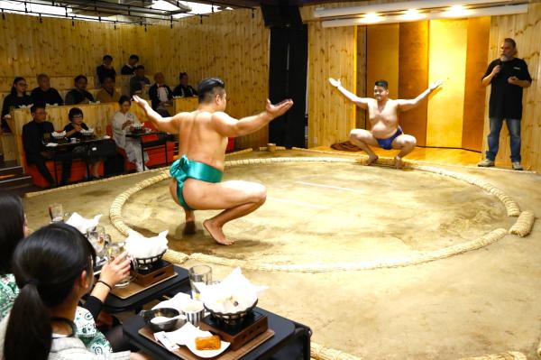 Asakusa Sumo Stable Sumo Experience Show and Chicken Chanko Nabe (Asakusa, Tokyo)