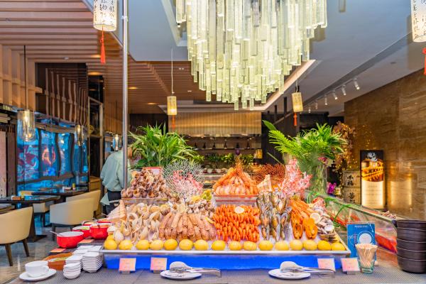 [Shenzhen/Futian District, China] Wyndham Grand Shenzhen Lunch/Dinner Buffet | Fun Buffet Restaurant | Near Gangxia Subway Station