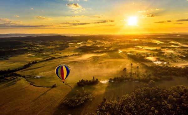 Camden Valley Hot Air Balloon Experience with Sydney CBD return transfer  | Sydney