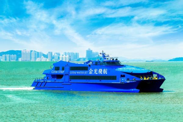 【【香港機場到澳門】香港國際機場 － 澳門氹仔 金光飛航頭等艙單程船票