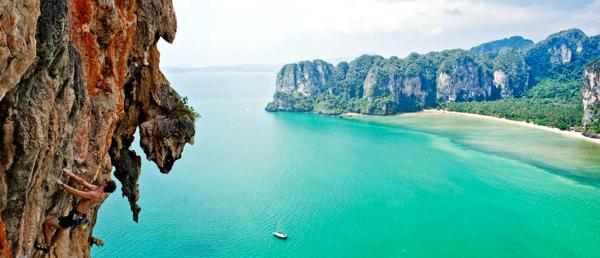 【【喀比攀岩探險之旅】泰國最適合攀岩的天堂秘境