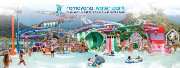 【【泰國最大水樂園】羅摩衍那水上樂園門票＋接送