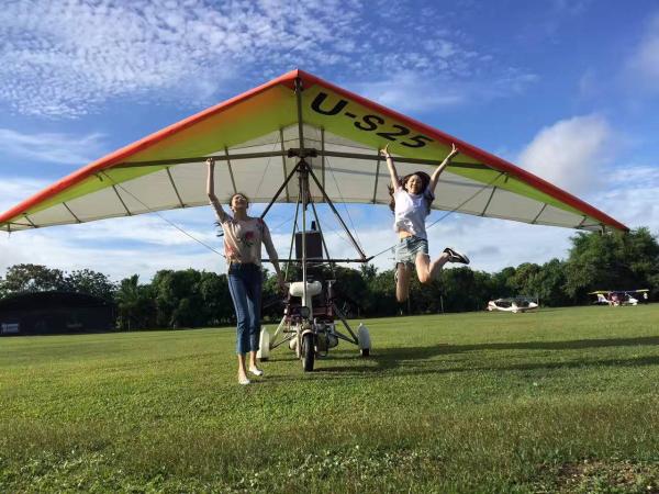 【【清邁小飛機】動力三角翼滑翔傘飛行體驗