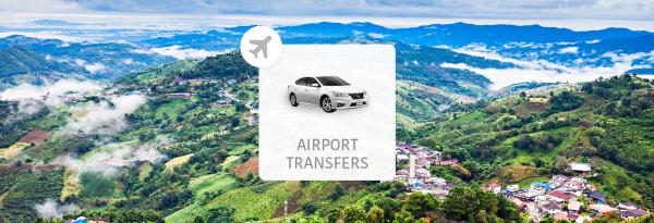 【【清邁機場接送】清邁機場（CNX）— 美斯樂山 Doi Mae Salong 單程接送