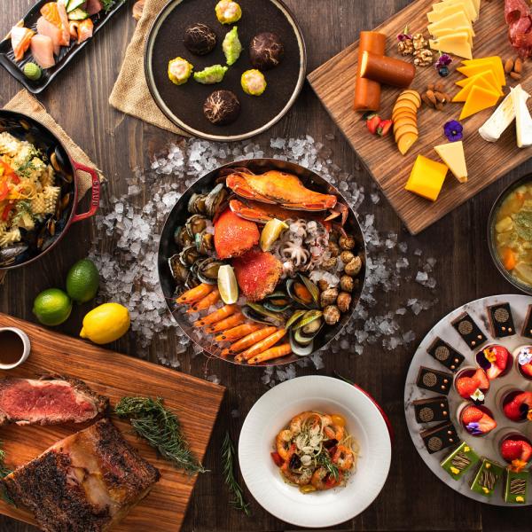 [Applicable to National Travel Card] Taipei | Hilton Taipei Sinban | Yue Market All-Day Dining Restaurant | Buffet