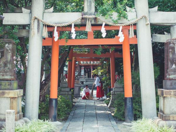 武信稲荷神社 巫女体験予約(京都府京都市中京区)