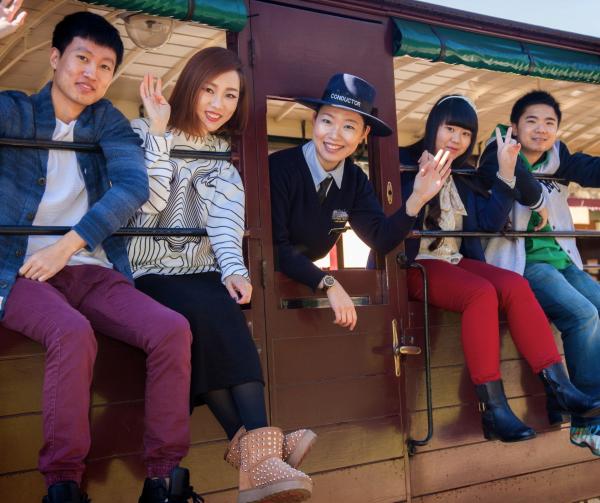 メルボルン発 蒸気機関車 パッフィンビリー鉄道 半日ツアー(オーストラリア)