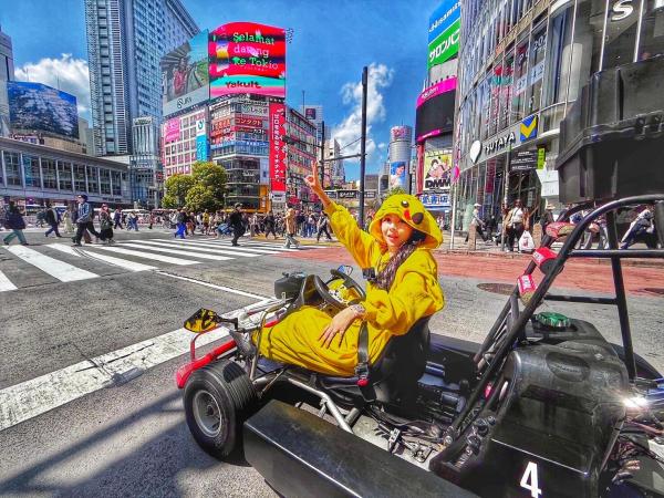 Tokyo Tower & Shibuya Go-Kart Experience Special Tour