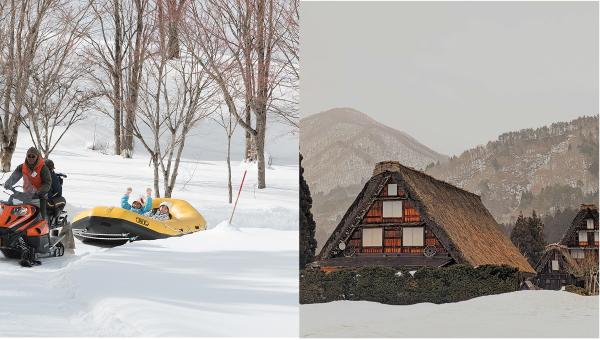 [Includes group tour with 1 person] Hokuriku Gifu Day Trip | Shirakawa-go Gassho-zukuri Village & Idokago-no-Saint Snow Activities | Departure from Nagoya, Japan