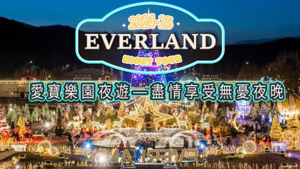 Everland Night Tour – Fantastic Night View and Amusement Park Experience | Seoul, Korea