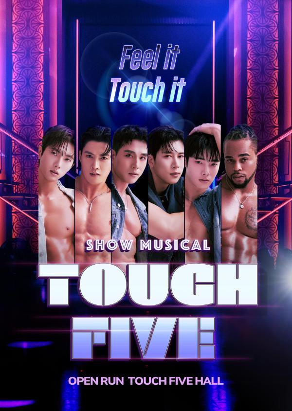 SHOW MUSICAL <TOUCH FIVE>  in Hongdae | The Sexiest Men's show tickets (women only)