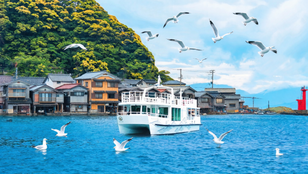 ทัวร์คลาสสิกหนึ่งวันในเกียวโต อิเนะ อามาโนะฮาชิดาเตะ | อิเนะ ฟุนายะ, คาเฟ่อิเนะ, ล่องเรืออ่าวอิเนะ, วัดชิออนจิ และสะพานไคซูโอะ | มีตั๋วเข้าชมสถานที่ท่องเที่ยวเพิ่มเติม | ไกด์ภาษาจีนและอังกฤษสองภาษา