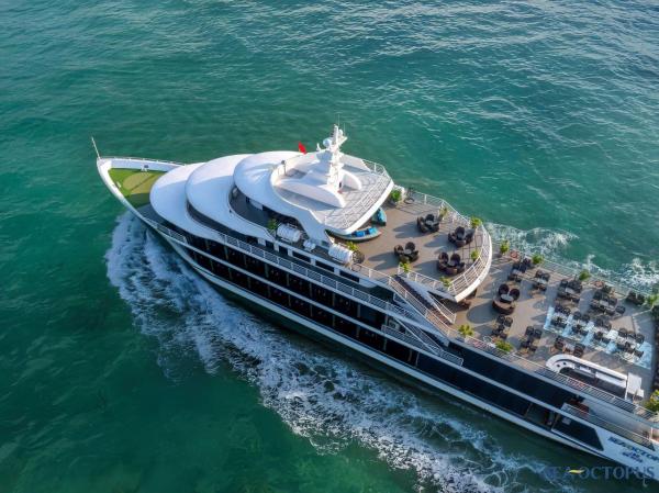 [BEST SELLER] Luxury 5-Stars Day Cruise - Many Options | Explore Ha Long Bay with Ti Top & Sung Sot | Optional Round-trip Transportation | Vietnam