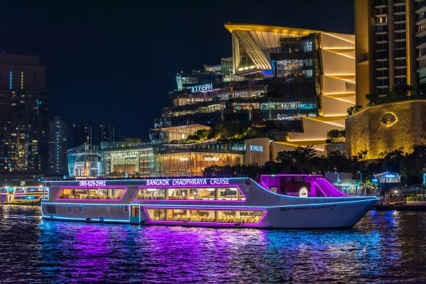 The Newest Luxury 5 Star Bangkok Chaophraya Dinner Cruise | Thailand