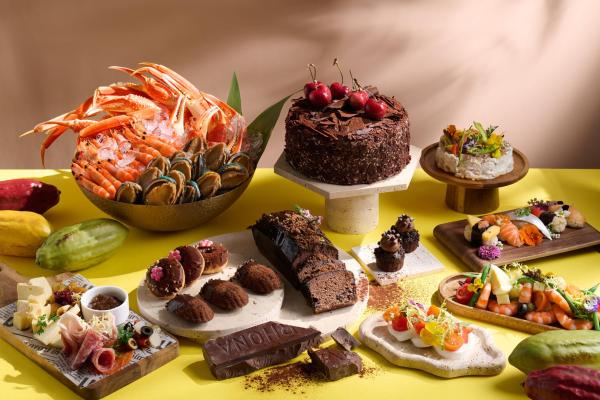 合和酒店|大堂咖啡廳|半自助午餐|冰鎮海鮮半自助晚餐|春日限定可可半自助餐|中式點心|消費滿指定金額可享免費泊車|酒店自助餐優惠2026|灣仔