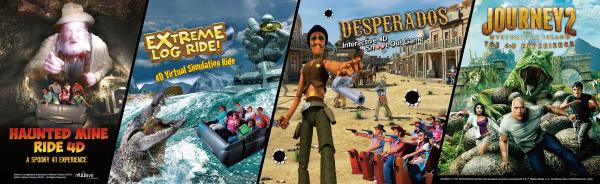 新加坡 | 聖淘沙 4D 探險樂園門票