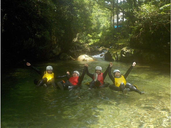 Canyon Tubing ☆A new outdoor experience that combines canyoning and tubing☆