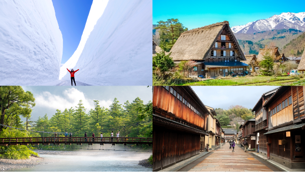 【限量促銷】黑部立山雪牆絕景二日遊|立山黑部阿爾卑斯山路線大雪谷&上高地&白川鄉合掌村&飛騨高山古街&金澤兼六園&東茶屋街|日本名古屋出發(含立山黑部六種交通工具票券)