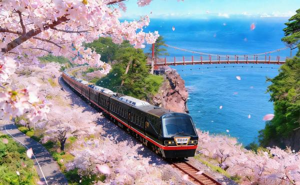 [Cherry Blossom Exclusive] Cherry Blossom Viewing in Japan | Izu Kawazu Cherry Blossom Festival & Fuji Kawaguchiko Oishi Park Cherry Blossom Festival | Mt. Omuro Ropeway | Nikkawa Clock Shop [Departing from Tokyo]