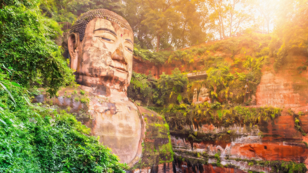 四川乐山市乐山大佛门票 (世界最大的石刻弥勒坐佛)