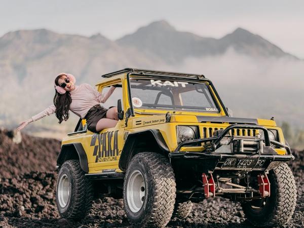 Bali: Mount Batur Jeep Sunrise with Black Lava or Black Sands Tour | Departure from Bali