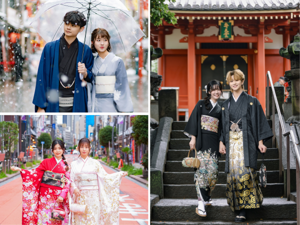 日本東京 | 淺草和服租賃體驗、攝影及化妝 | 提供英語和中文服務 [愛和服高級雷門店]