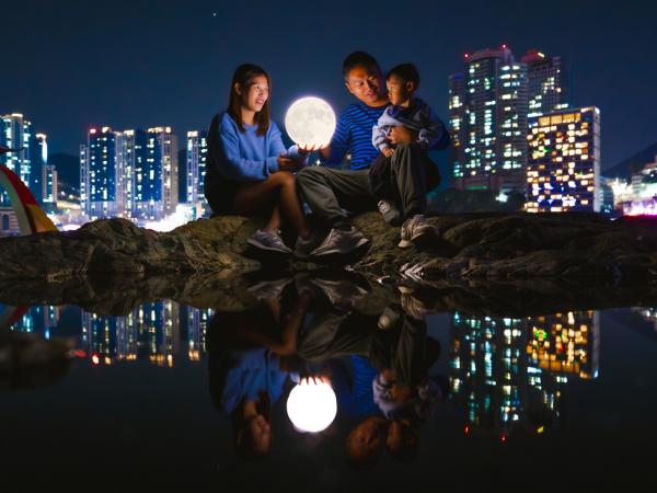 Busan Night Story Photo Tour: Gamcheon Village & Hwangnyeongsan with Hotel Drop-off (Small Group · Max. 8 pax)