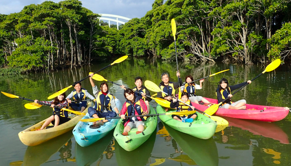  【沖繩特色體驗】沖繩北部 紅樹林獨木舟 